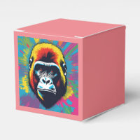 Dessin de dessin de peinture Gorilla Pop