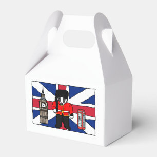 Ballotins Dessin d'un Badger britannique avec Big Ben et dra