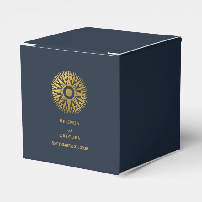 Ballotins Destination Mariage Passeport Compass Mariage Fave (Verso)