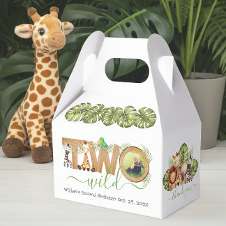 Ballotins Deux animaux sauvages Safari 2e anniversaire Jungl