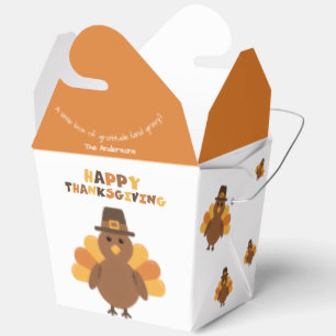 Ballotins Dinde Orange Jaune de Thanksgiving Gros Restes