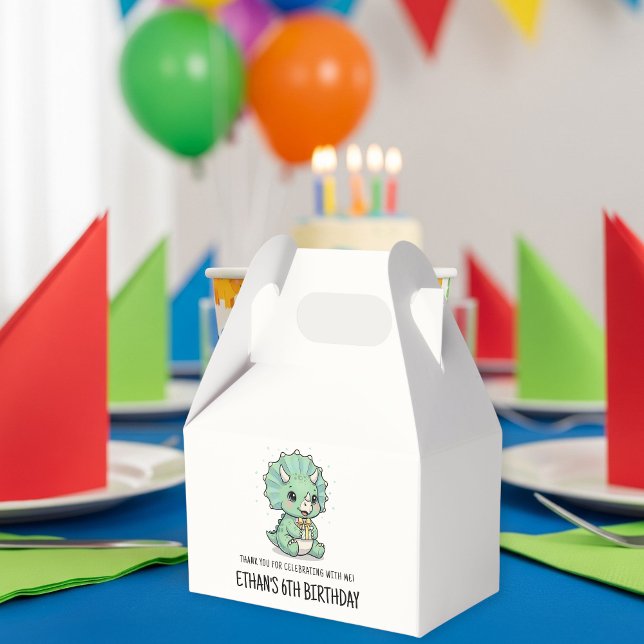 Ballotins Dinosaur Favor Boxes - You Personalize Them (Créateur téléchargé)