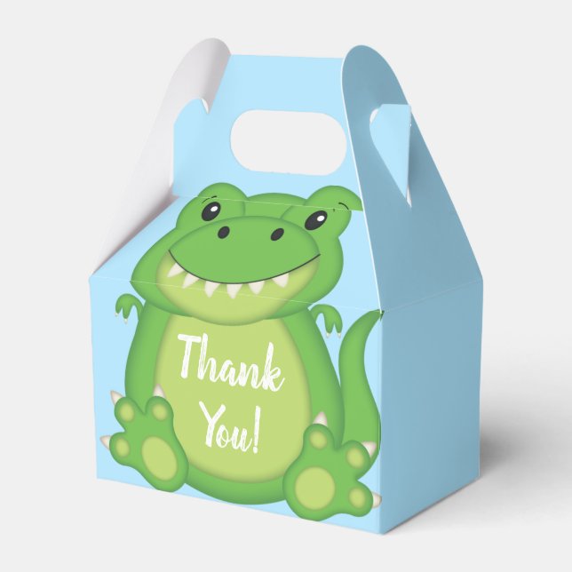 Ballotins Dinosaure Baby shower T-Rex (Verso)