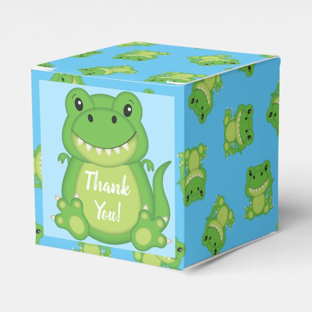 Ballotins Dinosaure Baby shower T-Rex (Verso)