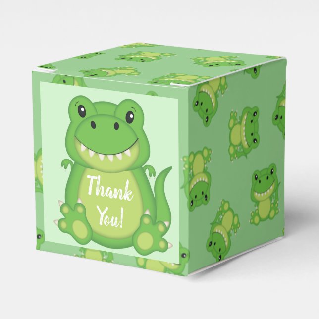 Ballotins Dinosaure Baby shower T-Rex (Verso)