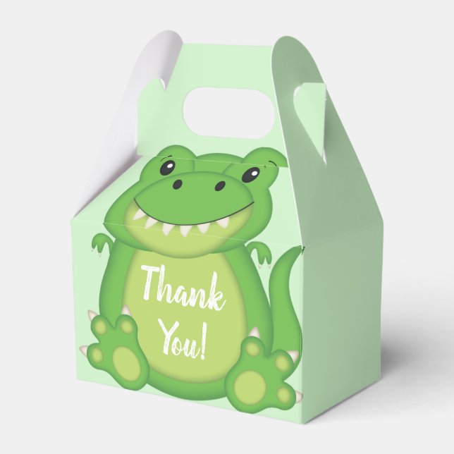 Ballotins Dinosaure Baby shower T-Rex (Verso)