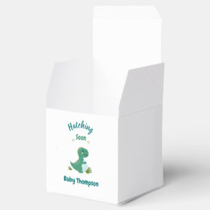 Ballotins Dinosaure Editable Baby Boy Shoy Hatching Bientôt