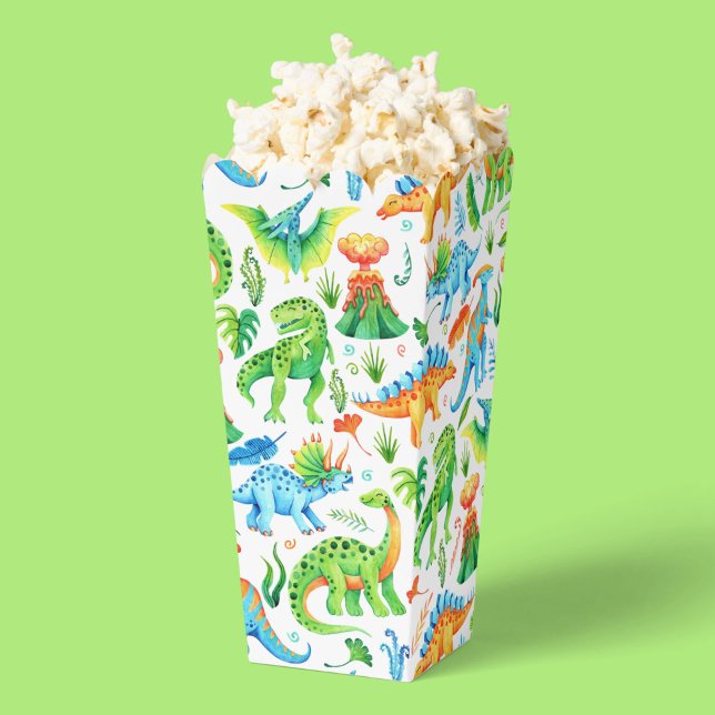 Ballotins Dinosaures mignonette fête Dino d'anniversaire (Cute Dinosaurs Boy's Birthday Favor Boxes)