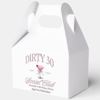 Ballotins Dirty 30 Coquette Martini Social Club Anniversaire