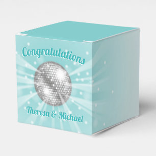 Ballotins Disco Ball Baby shower Super Blue Boy