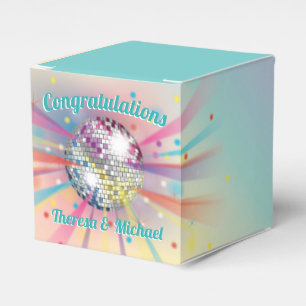 Ballotins Disco Ball Baby shower Super Pastel Rainbow