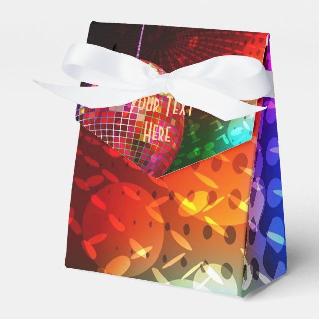 Ballotins Disco Night Retro 70's Disco Ball Ballotin (Verso)