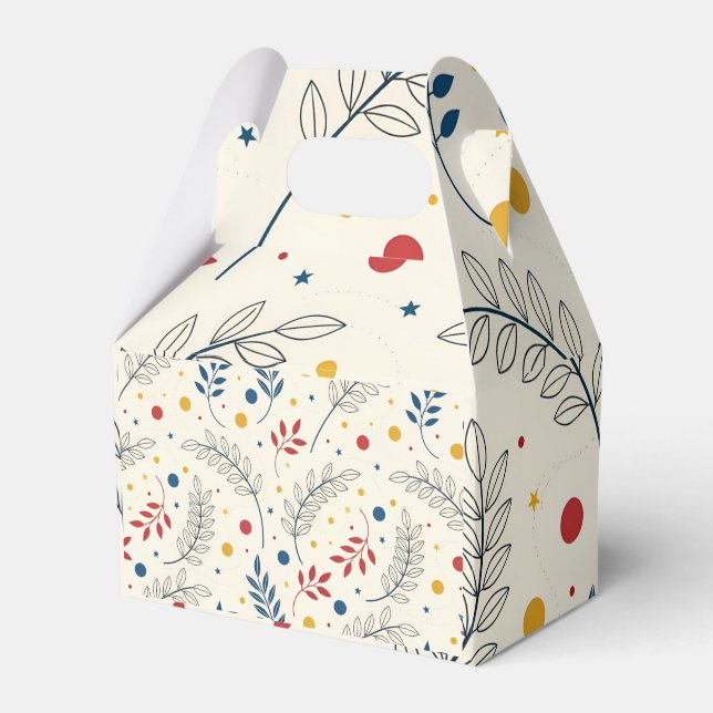 Ballotins Diseño floral (Verso)