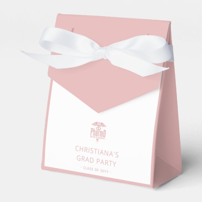 Ballotins Docteur PharmD sur mesure de la Fête de Graduation (Verso)