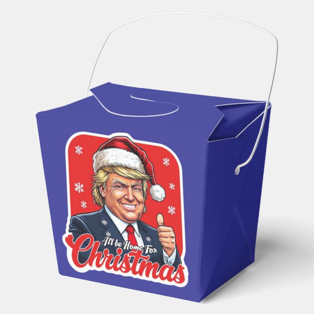 Ballotins Donald Trump Christmas Santa Claus Art (Recto)