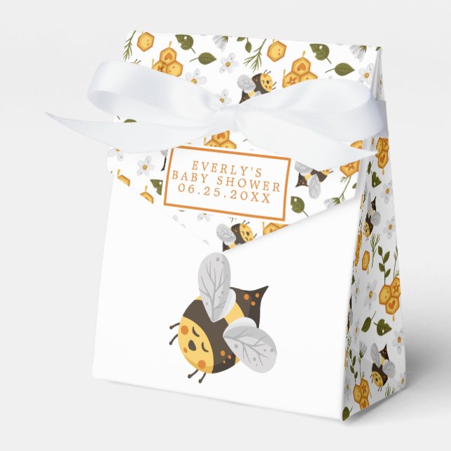Ballotins Douce Baby-Shower Abeille Bourdon (Verso)