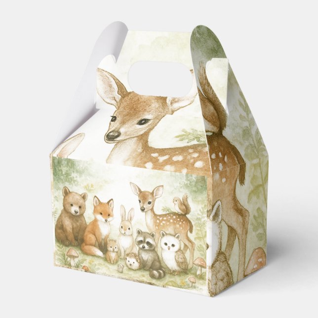 Ballotins Douce Fête de Naissance Animaux de Bébé Mignons (Verso)