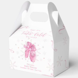 Ballotins Douce Fête de Naissance Fille Flocon de Neige Rose