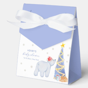 Ballotins Douce Fête de Naissance Hiver Santa Ours Polaire