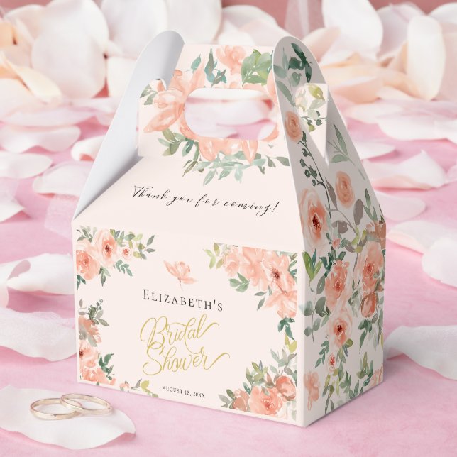 Ballotins Douce Mariée Fleurie Rose (Mariage)