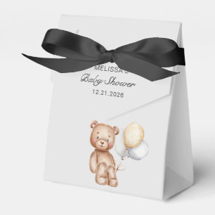 Ballotins Douce Ourson avec Ballons Baby Shower