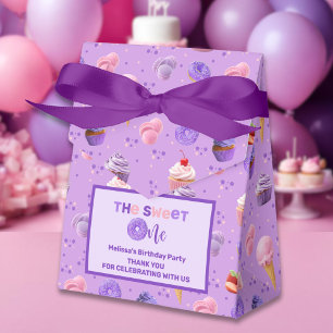 Ballotins Douce rose mou un premier anniversaire