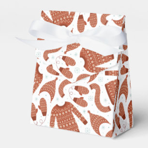 Ballotins Douille de Noël moche Casquette Scarf Rouge Blanc