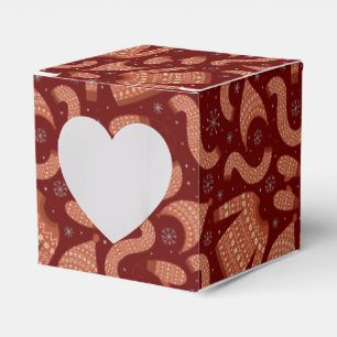 Ballotins Douille de Noël moche Casquette Scarf Rouge Blanc