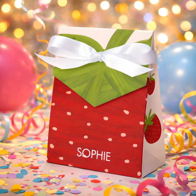 Ballotins Doux anniversaire des enfants à la fraise (Créateur téléchargé)