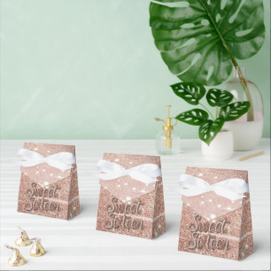 Ballotins Douze Ans Sucrés en Rose Gold et Perles