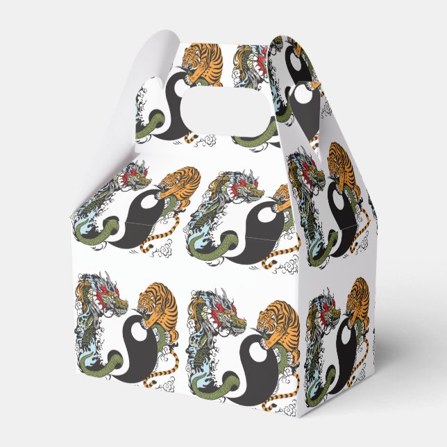 Ballotins dragon and tiger yin yang (Verso)