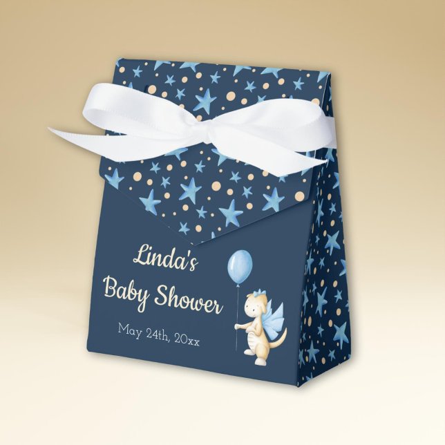 Ballotins Dragon bleu marine avec Baby shower à thème en bal (Créateur téléchargé)