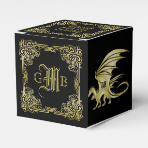 Ballotins Dragon Monogramme Gold Frame Couverture De Livre T