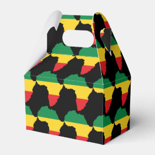 Ballotins Drapeau africain vert, or et rouge