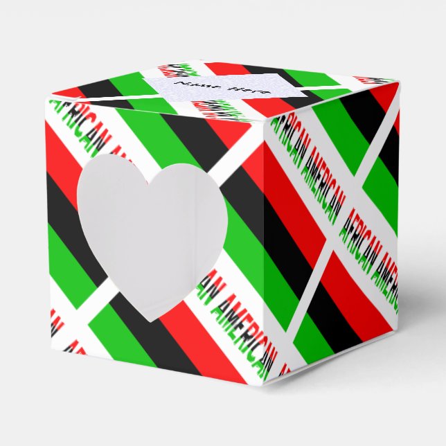 Ballotins Drapeau afro-américain de la diaspora Noir Persona (Verso)