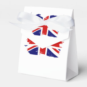 Ballotins Drapeau Anglais Union Jack Avec Grunge