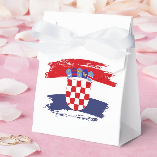 Ballotins Drapeau de Croatie (Mariage)