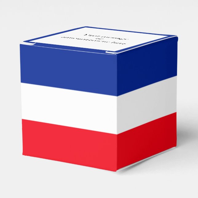 Ballotins Drapeau de France Couleurs françaises Personnalisé (Verso)