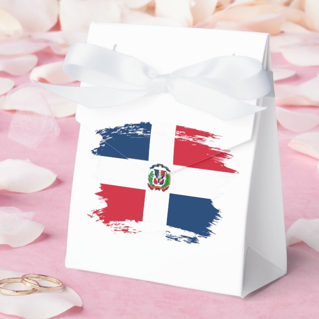 Ballotins drapeau de la République dominicaine (Mariage)