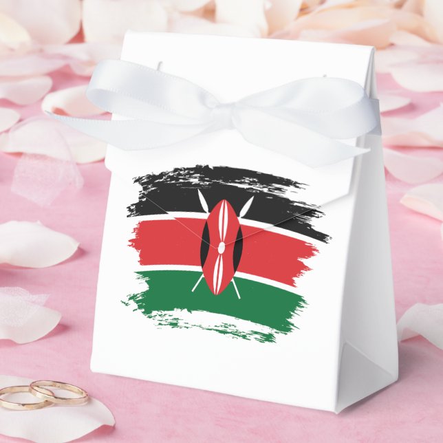 Ballotins Drapeau du Kenya (Mariage)