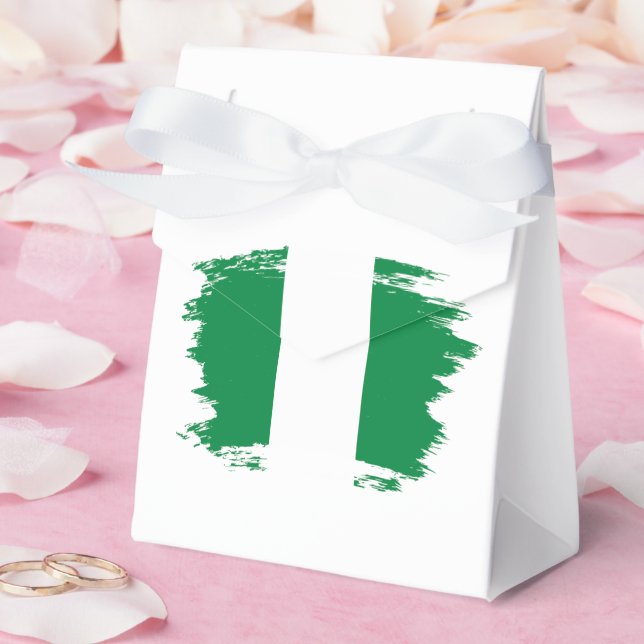 Ballotins Drapeau du Nigeria (Mariage)