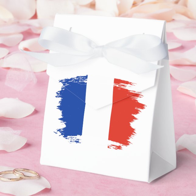 Ballotins drapeau français (Mariage)