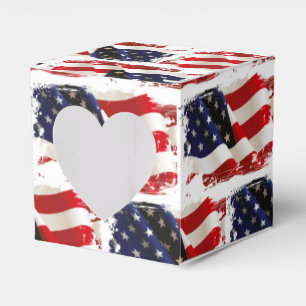 Ballotins Drapeau patriotique Juillet 4e Fête Favoriser Box