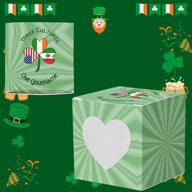 Ballotins Drapeau trèfle Mexique Irlande États-Unis (Créateur téléchargé)