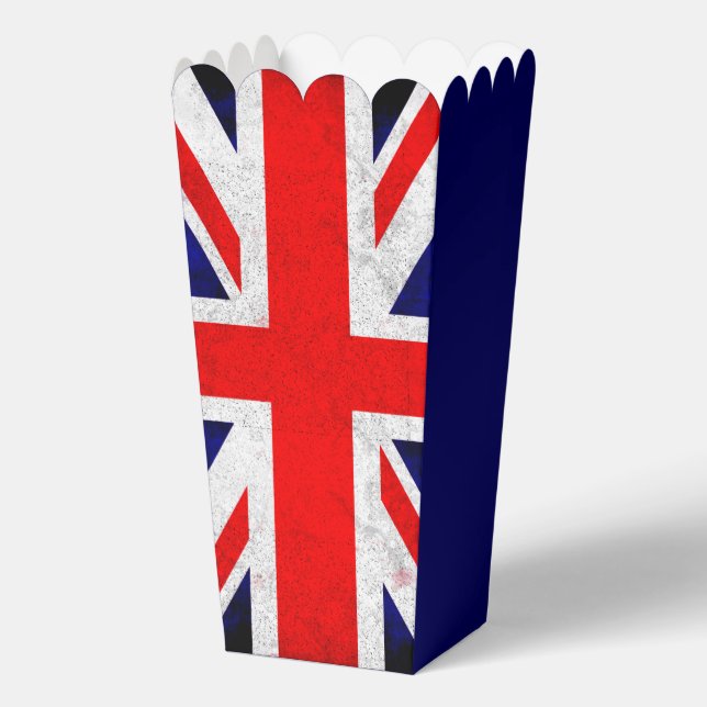 Ballotins Drapeau Union Jack du Royaume-Uni - Grunge 1 (Recto)