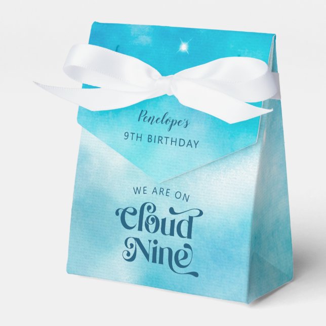 Ballotins Dreamy Blue Sky Cloud Neuf 9e anniversaire (Verso)