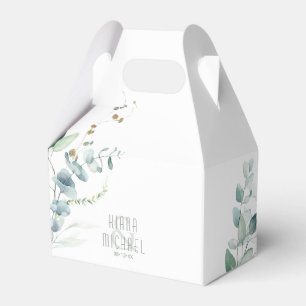 Ballotins Dreamy Greenery Mariage Green/Blue V2 ID817