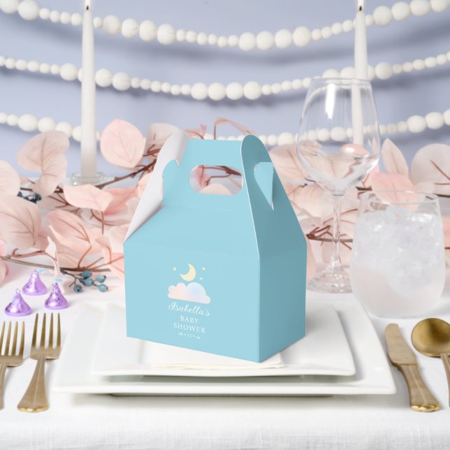 Ballotins Dreamy Moon and Stars Cloud Neuf Baby shower (Mariage)