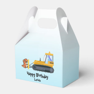 Ballotins Drôle dinosaure tracteur garçon Retour à l'école A