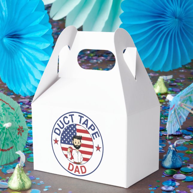 Ballotins Duct Tape Dad - Favor Box (Fête)